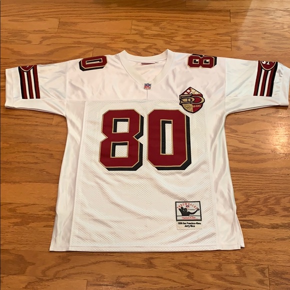 49ers jersey mitchell and ness